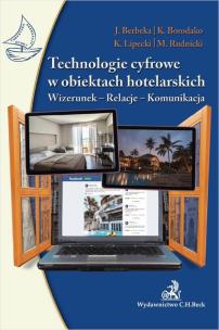 Okładka książki Technologie cyfrowe w obiektach hotelarskich.