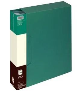 Opakowanie Teczka ofertowa 100 koszulek zielona GRAND