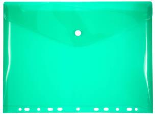 Opakowanie Teczka PP A4 z europerforacją zielona PENMATE