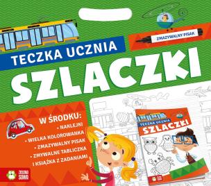 Okładka książki Teczka ucznia z pisakiem. Szlaczki
