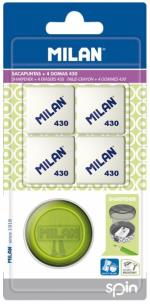 Opakowanie Temperówka Sugar + 2 gumki 430 MILAN