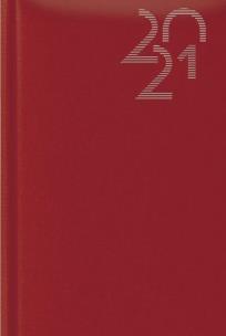 Opakowanie Terminarz 2021 A5 Caribe rubinowy