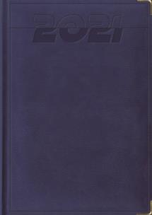 Opakowanie Terminarz 2021 A5 Lux granatowy złocony