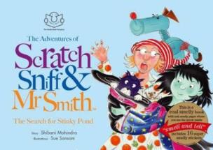 Zdjęcie produktu The search for stinky pound The adventures ofScratch Sniff. Poszukiwanie śmierdzącego funta Przygody zdrapanego węchu