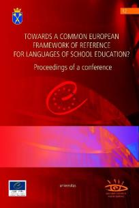 Zdjęcie produktu Towards a common european framework of reference for languages of school education?