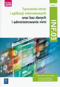 Okładka książki Tworzenie stron i aplikacji int. Kwal.INF.03 cz.1