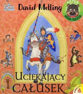 Uciekający całusek. Autor: David Melling. Multiszop.pl Okładka książki Uciekający całusek