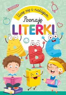 Okładka książki Uczę się i naklejam. Poznaję literki