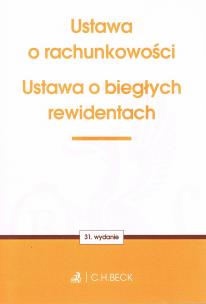 Okładka książki Ustawa o rachunkowości