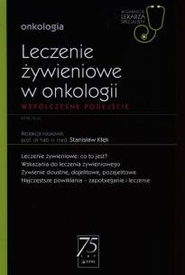 Okładka książki W Gabinecie Lekarza Specjalisty Onkologia Leczenie żywieniowe w onkologii