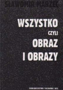 Okładka książki Wszystko czyli obraz i obrazy