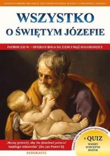 Wszystko o św. Józefie. Autor: dr Wacław Stefan Borek. Multiszop.pl Okładka książki Wszystko o św. Józefie