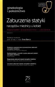 Okładka książki Zaburzenia statyki narządów miednicy u kobiet