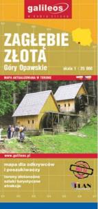 Zdjęcie produktu Zagłębie złota Góry Opawskie mapa 1:35000/Galileos/