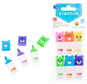 Opakowanie Zakreślacz mini zapachowy 6 kolorów