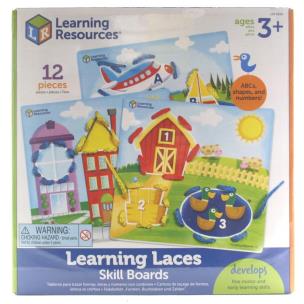 Opakowanie Zestaw edukacyjny. Tablice do przewlekania..