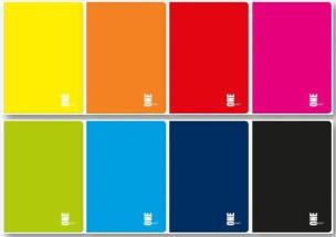 Opakowanie Zeszyt A5 80 UV kol one color