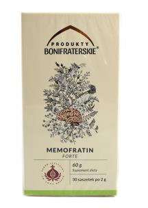 Zioła Bonifratrów Herbatka Memofratin na pamięć 60g 30x2g. Producent: Produkty Bonifraterskie. Multiszop.pl Zdjęcie produktu Zioła Bonifratrów Herbatka Memofratin na pamięć 60g 30x2g