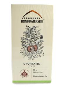 Zioła Bonifratrów Herbatka Urofratin na nerki 60g 30x2g. Producent: Produkty Bonifraterskie. Multiszop.pl Zdjęcie produktu Zioła Bonifratrów Herbatka Urofratin na nerki 60g 30x2g