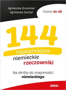 Okładka książki 144 najważniejsze niemieckie rzeczowniki