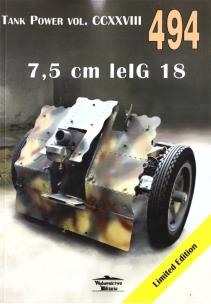 Okładka książki 7,5 cm leIG 18. Tank Power 494