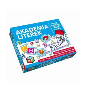 Akademia literek. Wydawca: MULTIGRA. Multiszop.pl Opakowanie Akademia literek