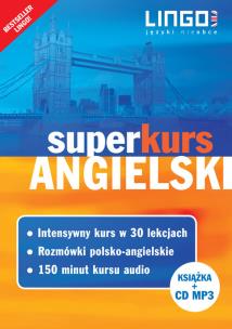 Okładka książki Angielski Superkurs Nowy kurs z rozmówkami+CD