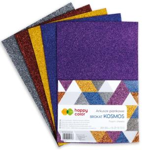Opakowanie Arkusze piankowe A4 5 kolorów Kosmos HAPPY COLOR