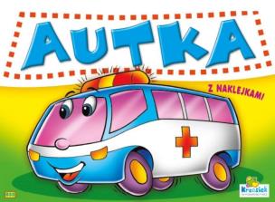 Okładka książki Autka z naklejkami. Pogotowie
