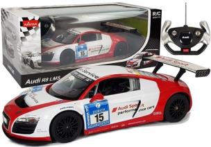 Opakowanie Auto R/C Audi R8 LMS Rastar 1:14 Biało Czerwone