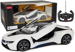Opakowanie Auto R/C BMW i8 Rastar 1:14 Biały Drzwi Automatyczne