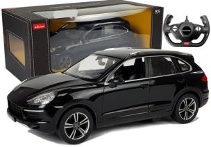 Opakowanie Auto R/C Porsche Cayenne Turbo Rastar 1:14 Czarne na Pilota