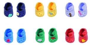 Opakowanie Baby born - Buciki z przypinkami 43cm mix