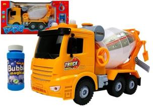 Opakowanie Betoniarka na baterie żółta Generator baniek