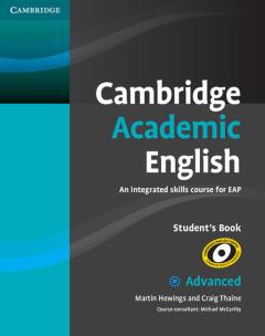 Okładka książki Cambridge Academic English C1 Advanced Student's Book