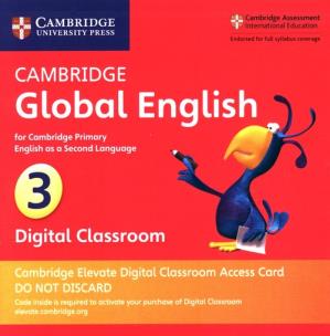 Opakowanie Cambridge Global English 3 Cambridge Elevate Digital Classroom Access Card