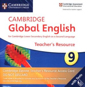 Opakowanie Cambridge Global English 9 Cambridge Elevate Teacher's Resource Access Card