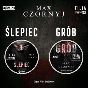 Okładka książki CD MP3 Pakiet Ślepiec / Grób