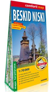 Okładka książki Comfort!map Beskid Niski 1: 70 000 laminat