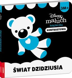 Okładka książki Disney Maluch Książeczka Kontrastowa Świat dzidziusia