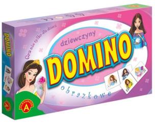 Domino obrazkowe - dziewczyny ALEX. Autor:   Praca zbiorowa. Multiszop.pl Okładka książki Domino obrazkowe - dziewczyny ALEX