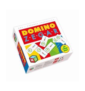 Domino zegar. Wydawca: MULTIGRA. Multiszop.pl Opakowanie Domino zegar
