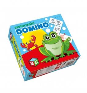 Domino Zwierzaki. Wydawca: MULTIGRA. Multiszop.pl Opakowanie Domino Zwierzaki