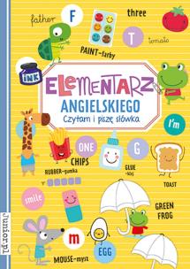 Okładka książki Elementarz angielskiego. Czytam i piszę słówka