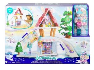 Opakowanie Enchantimals. Zestaw zimowa chatka