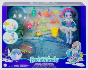 Opakowanie Enchantimals. Zestaw zimowe wędkowanie