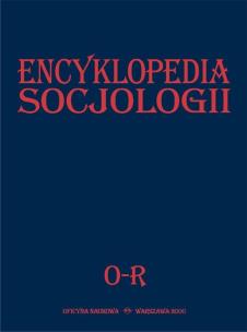 Okładka książki Encyklopedia socjologii t.3