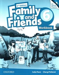 Okładka książki Family and Friends 6 Workbook with Online Practice