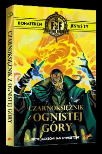 Okładka książki Fighting Fantasy. Czarnoksiężnik z Ognistej Góry