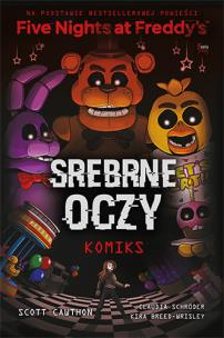 Okładka książki Five Nights At Freddy's. Srebrne oczy